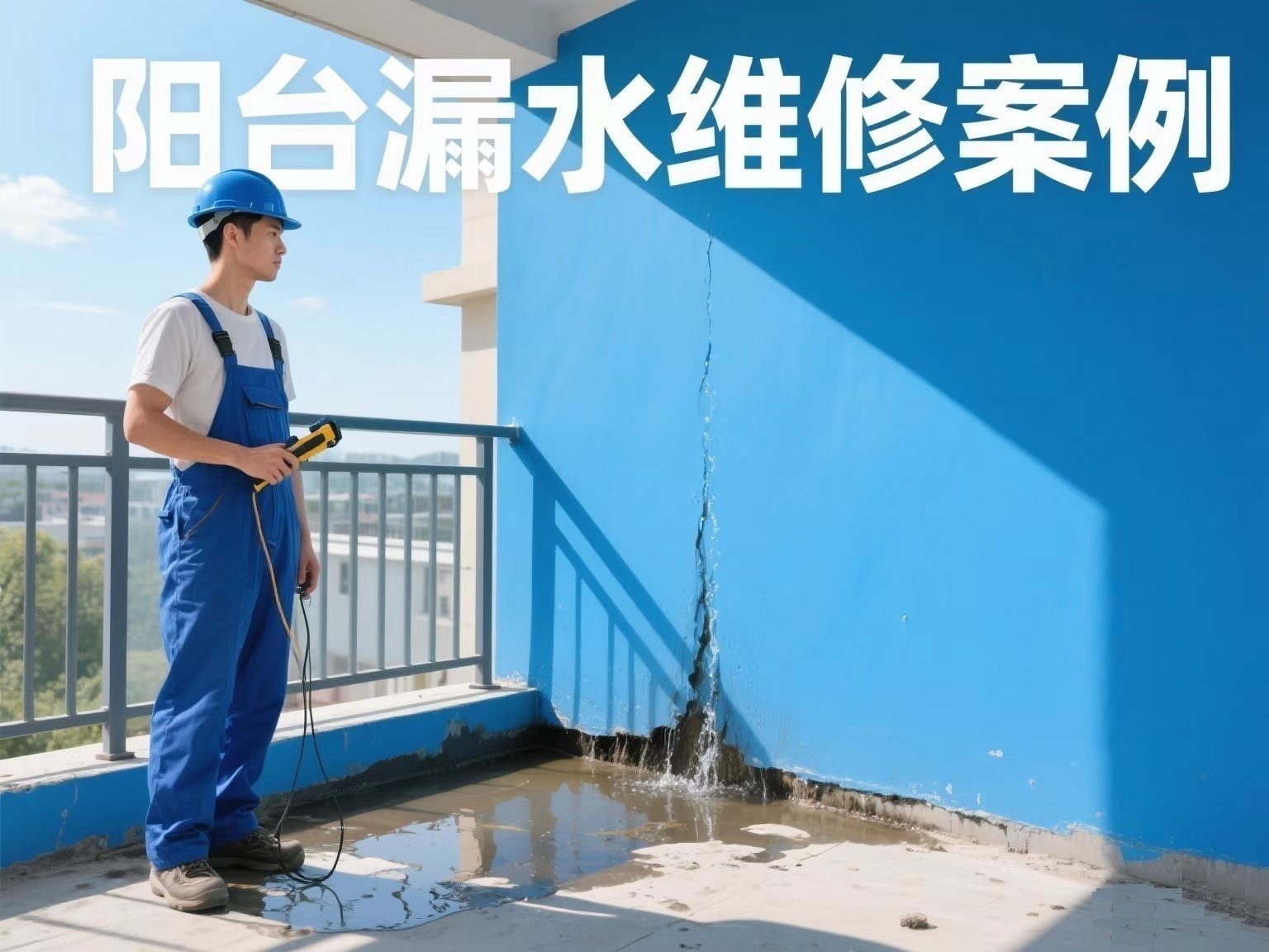 陽臺漏水專利技術(shù)維修案例